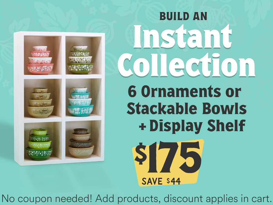 Solid Wood Ornament Display Shelf