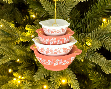 Mini Pyrex-Inspired Gooseberry Cinderella Bowl Ornament
