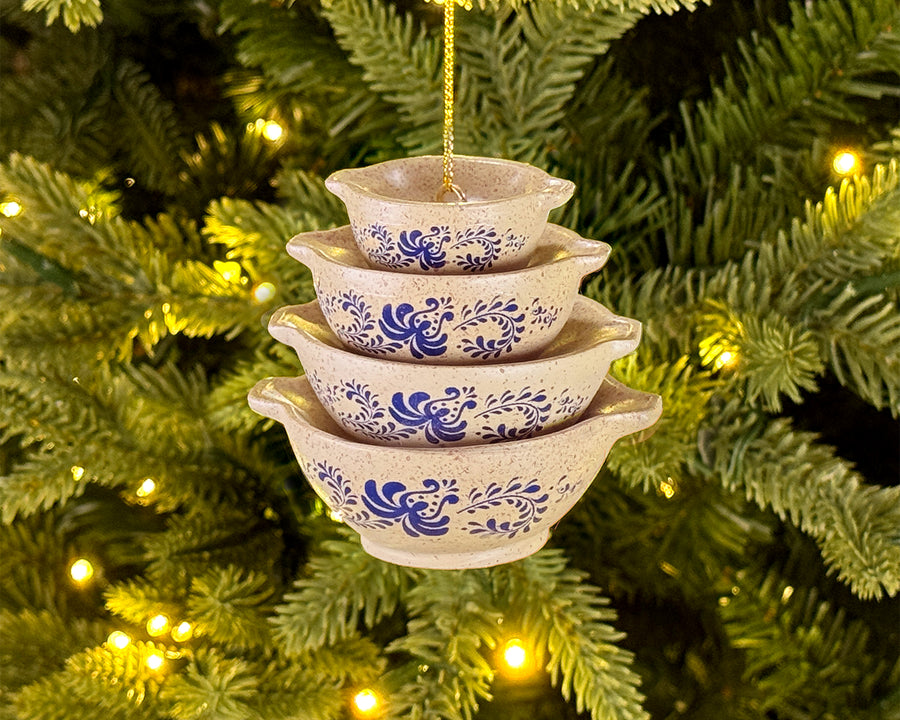 Mini Pyrex-Inspired Homestead Cinderella Bowl Ornament
