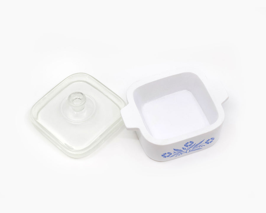 Mini Cornflower Trinket Box – Corning Ware–Inspired Casserole