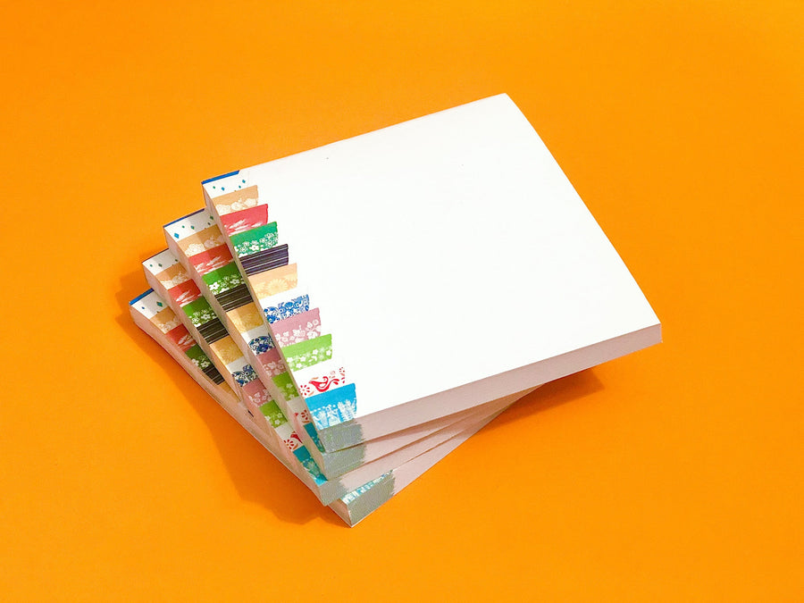 Pyrex-Inspired Mini Sticky Notes – Retro Notepad Gift