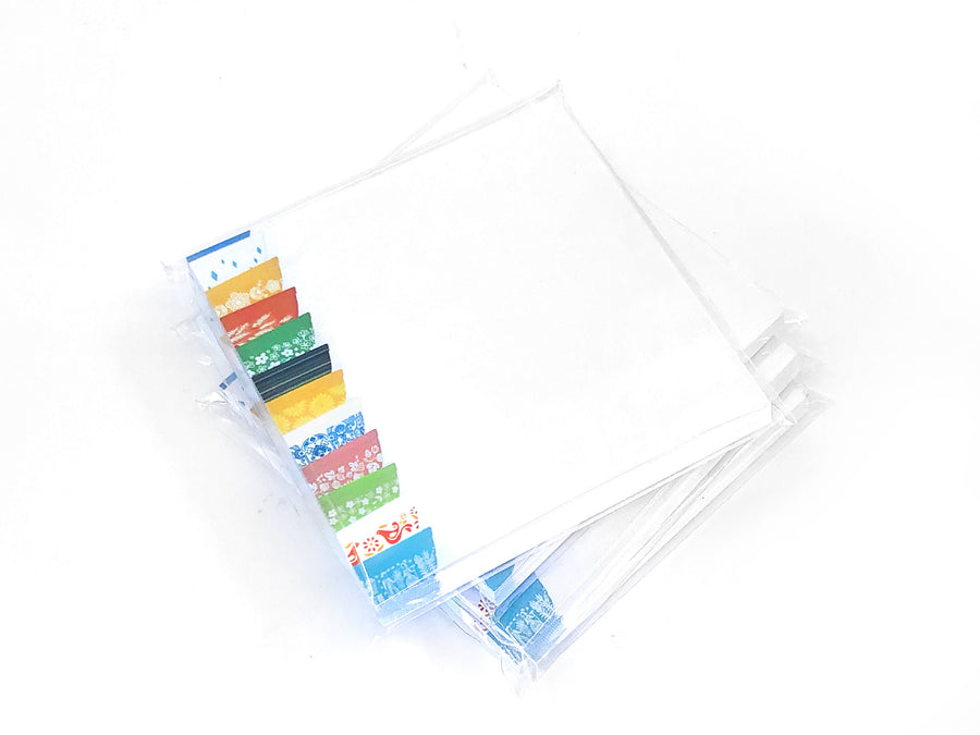Pyrex-Inspired Mini Sticky Notes – Retro Notepad Gift