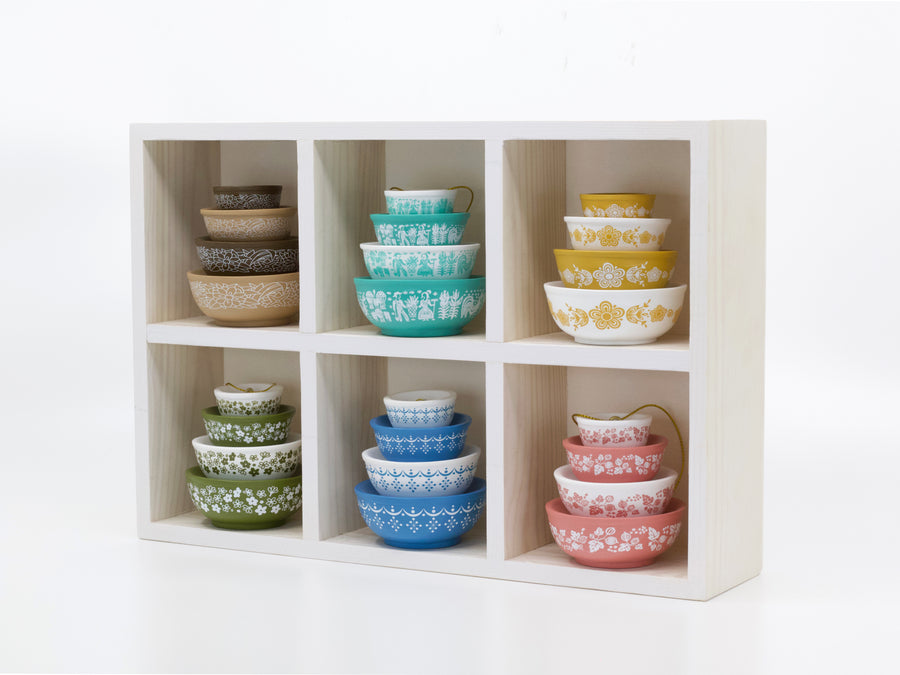 Solid Wood Ornament Display Shelf